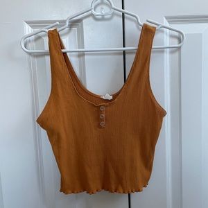 Women’s cropped tank top